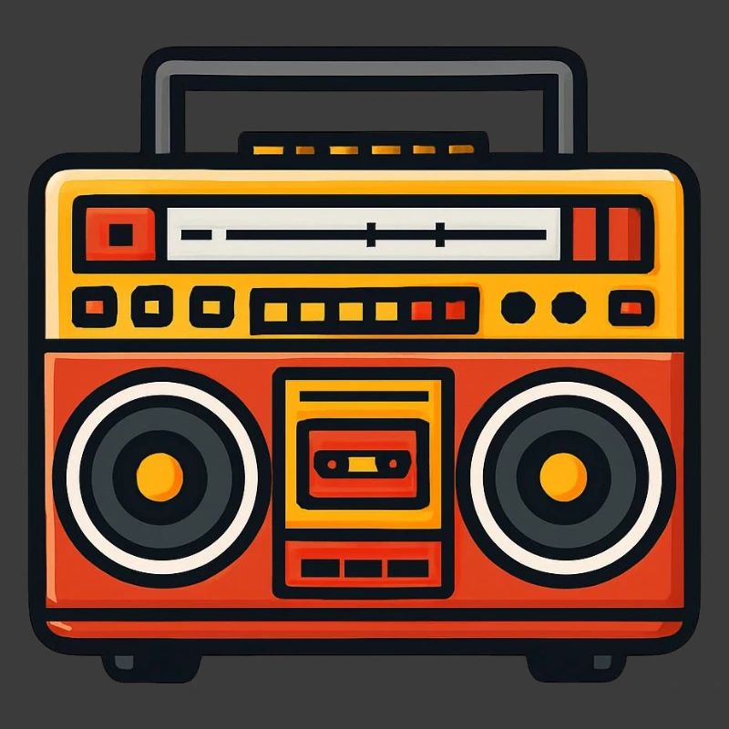 Retro-Boombox-Pop-Art