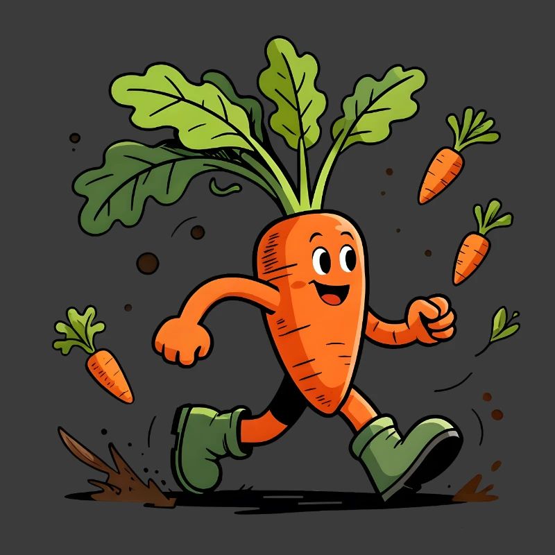 Fun dynamic carrot gardener