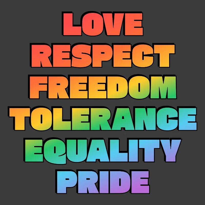 Rainbow Pride Values