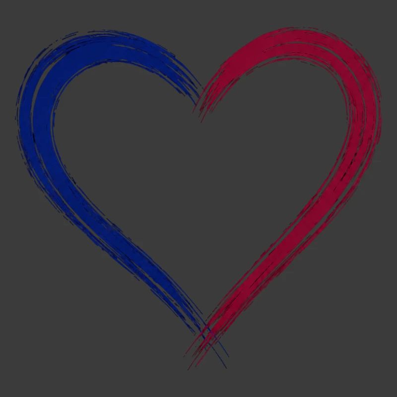 Le cœur est bâclé et écarlate