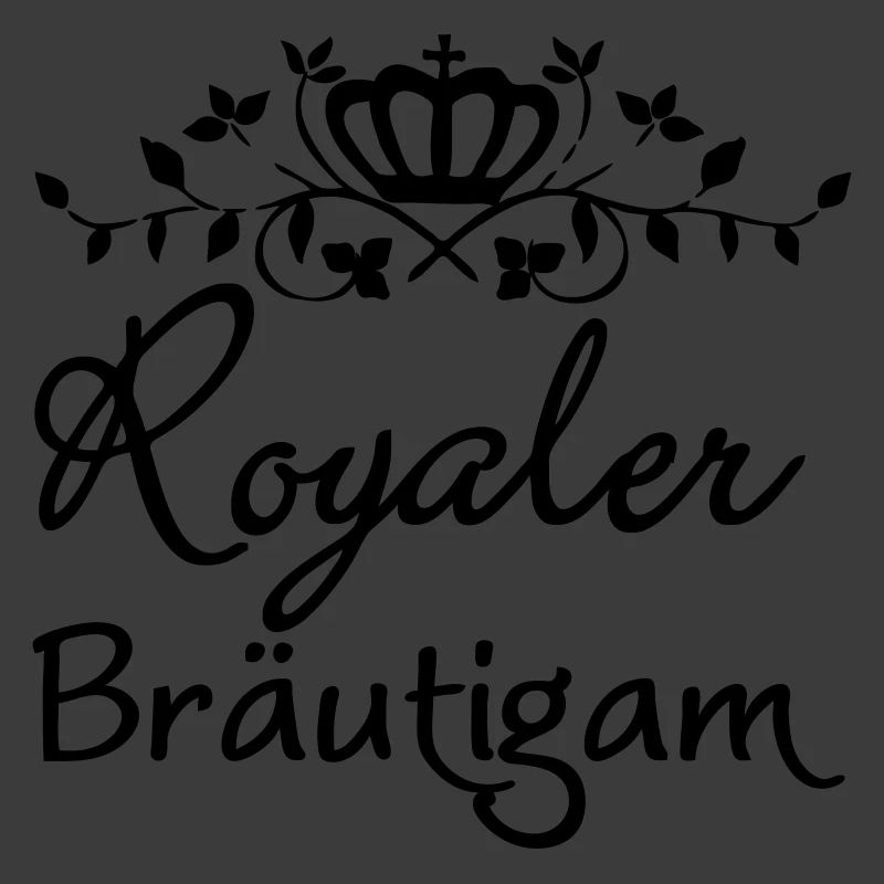 Royaler Bräutigam Geschenk