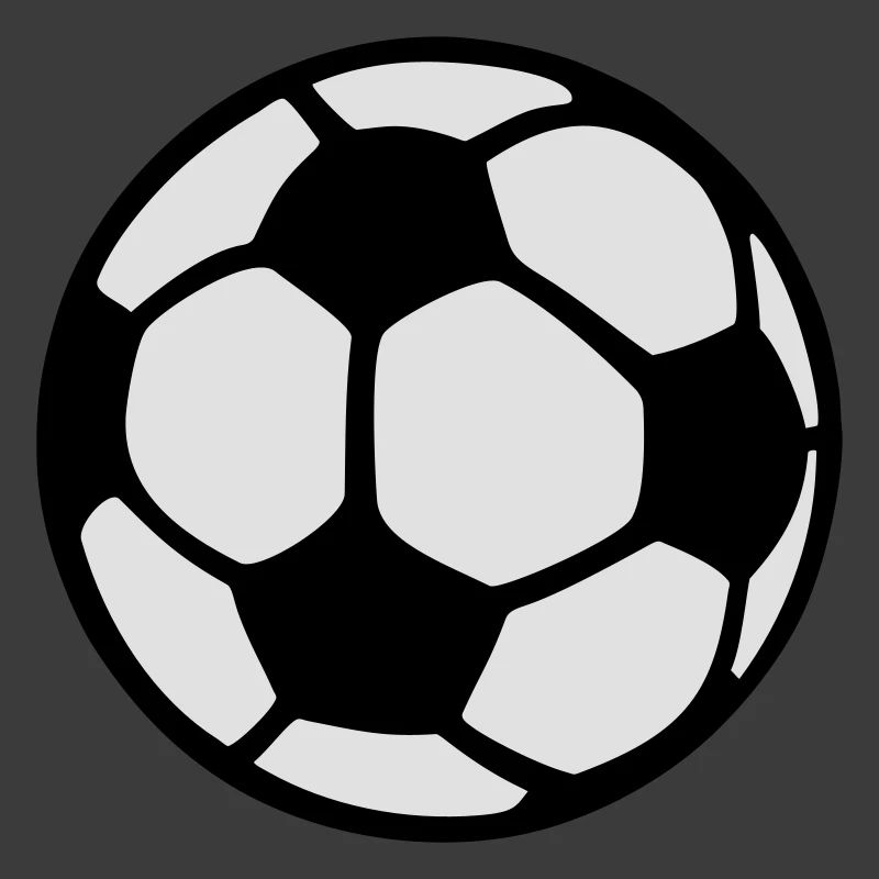 Fußball (zweifarbig)