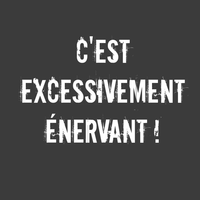 énervant blanc