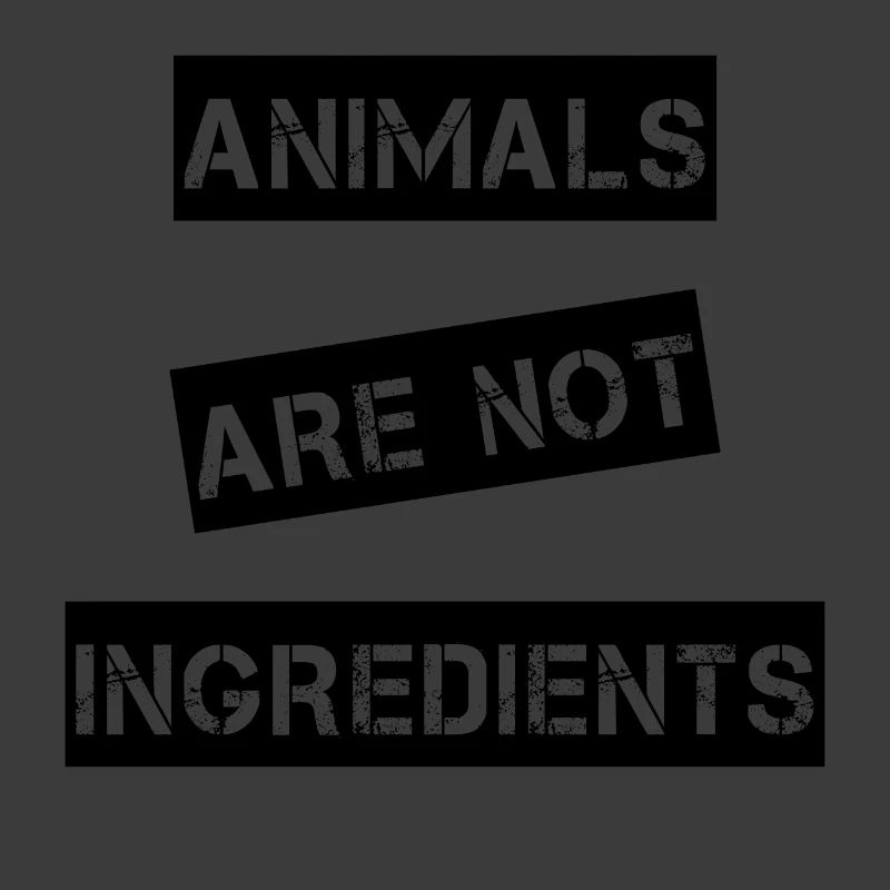animals are not ingredients