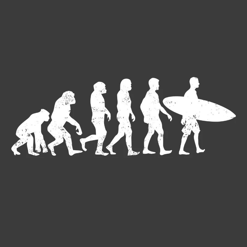 Surfer evolution surfing surfing wave gift