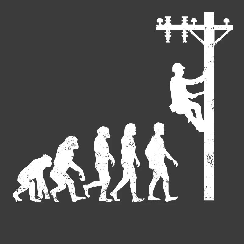 Electrician evolution track worker high voltage