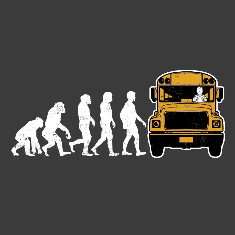 Les chauffeurs d'autobus cadeaux école de conduite de bus d'évolution