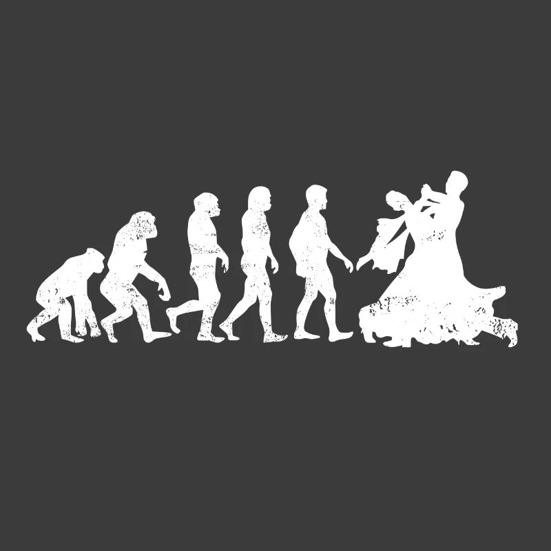 Walzer evolution tanz tanzen tänzer geschenk paar