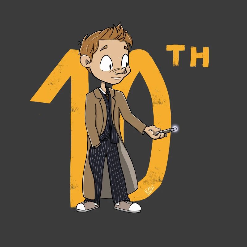 Le 10e Docteur, version chibi