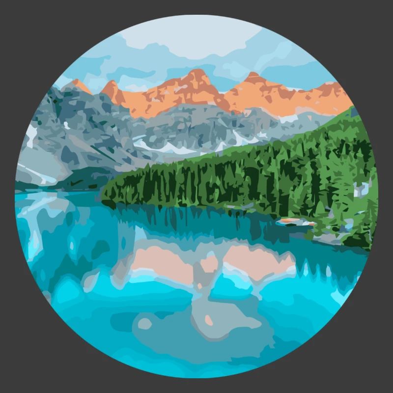 Berge und See