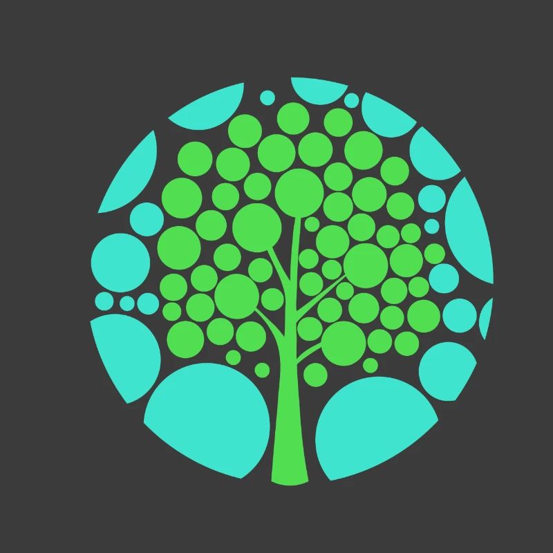 Optische Täuschung Baum