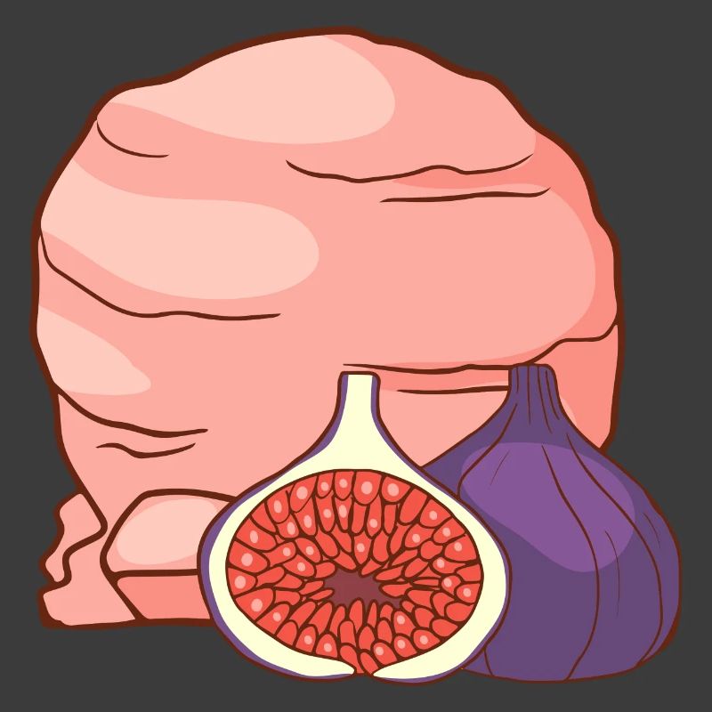 Feigenfrucht Eis Speiseeis Eiskrem Eiscreme