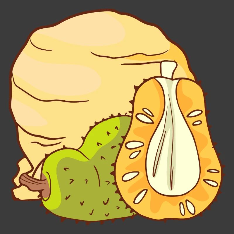 Jackfrucht Eis Speiseeis Eiskrem Eiscreme Kugeleis