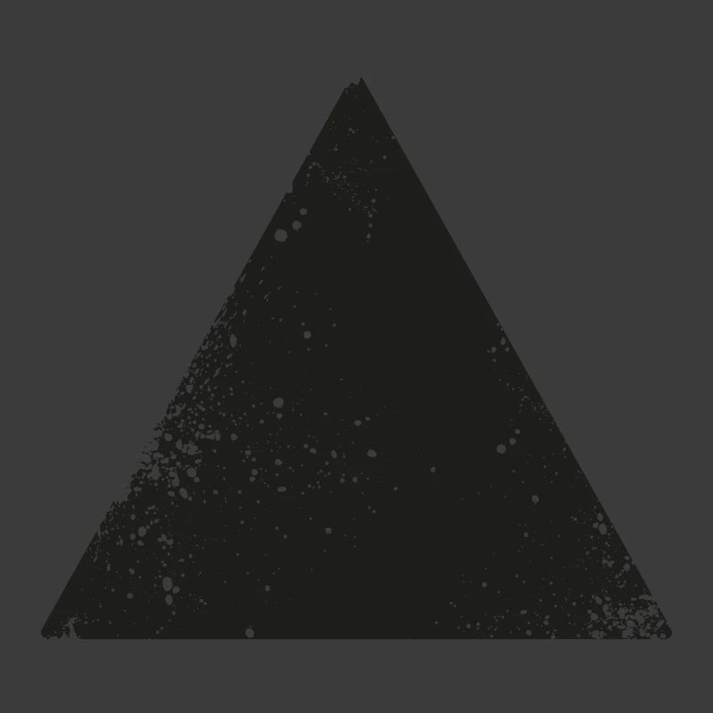 hippie triangle symbole de forme