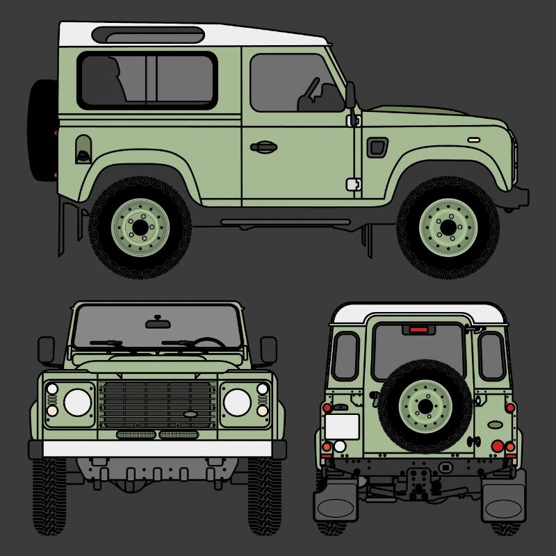 Defender 90 - Seiten