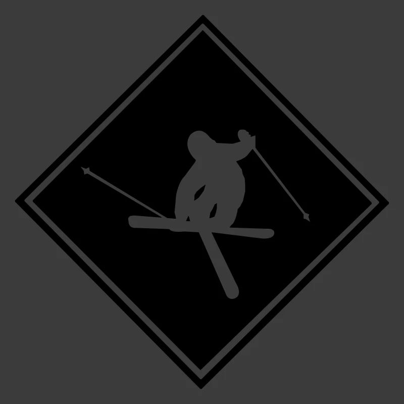 Ski Schild