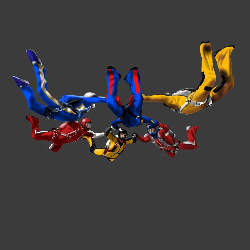 skydivers
