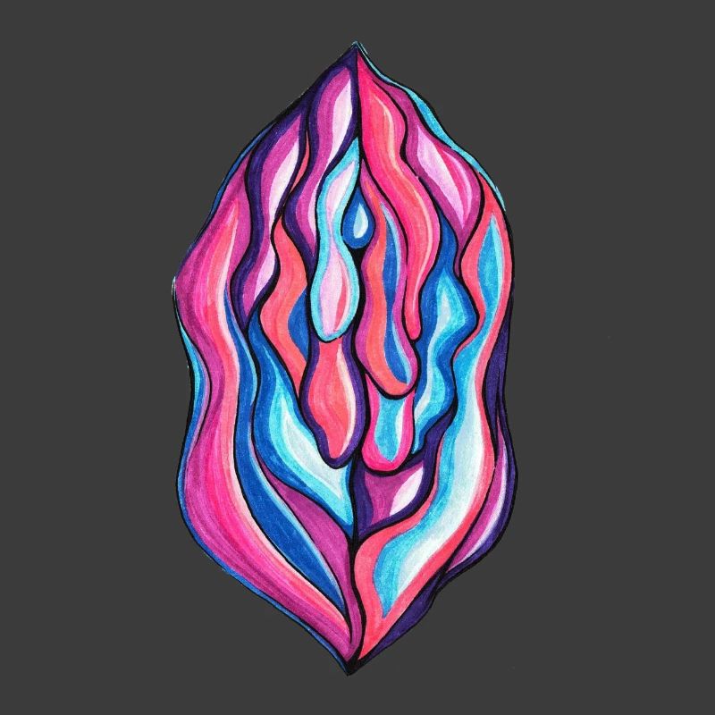 Vulva dripping
