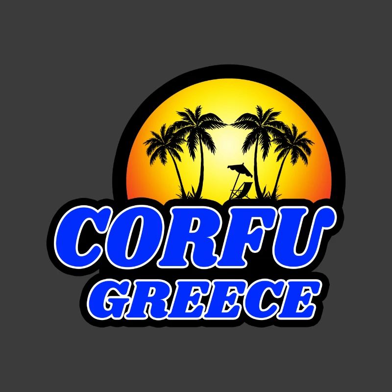 Corfu Greece design / gift idea