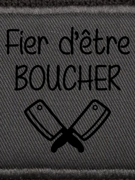 Fier d'être boucher