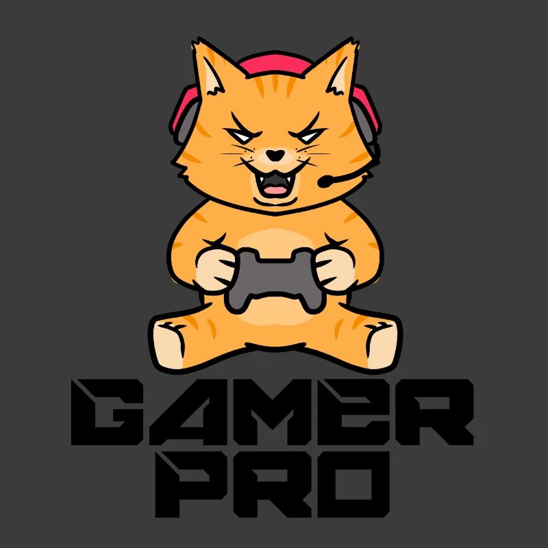 Gamer Zocker Headset Controller Videogames