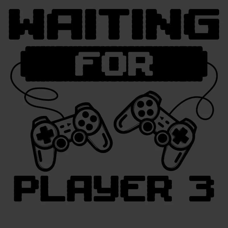 Gamer Zocker Schwanger Controller Statement