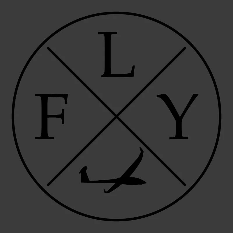 FLY Logo Glider remote control rc