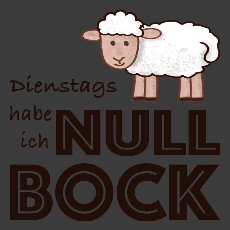 Null Bock auf Dienstag - Schaf