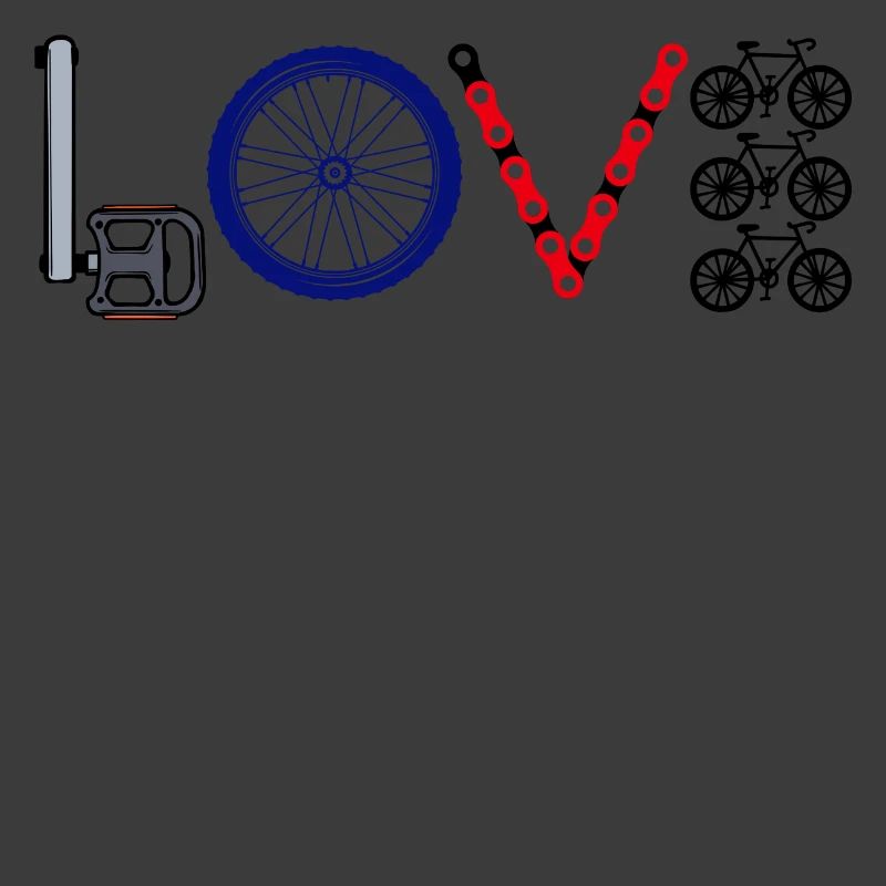 Liebe Fahrrad Rad