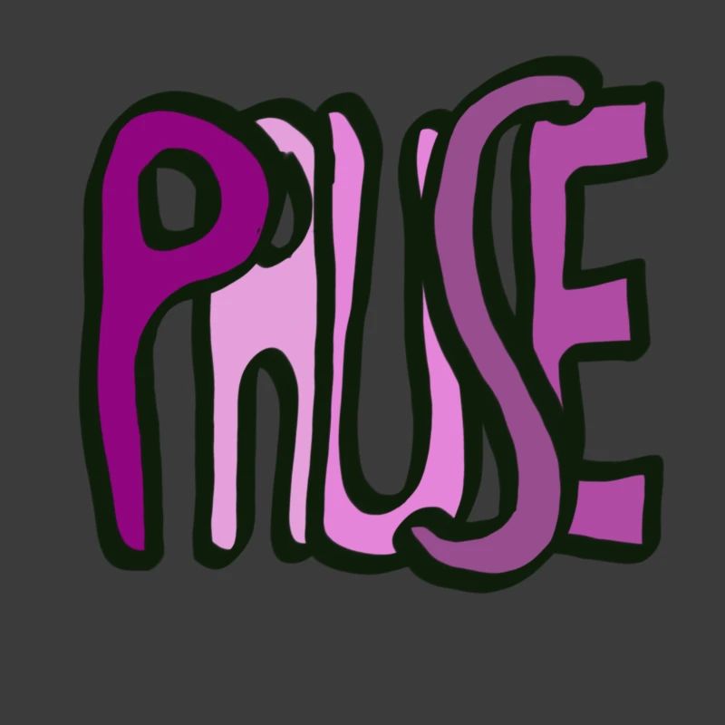 Schriftzug Pause