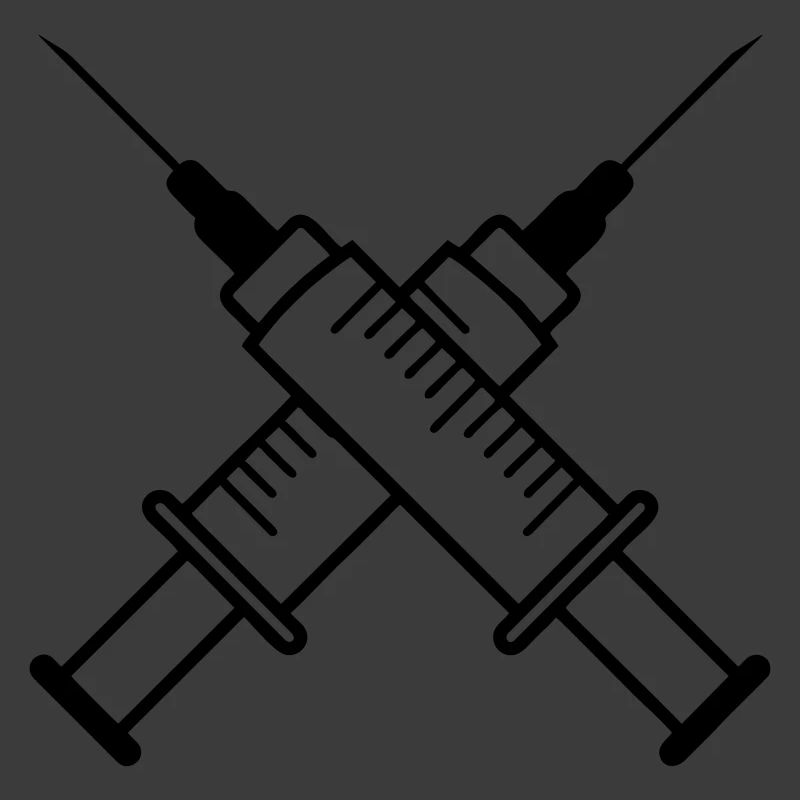 Two syringes