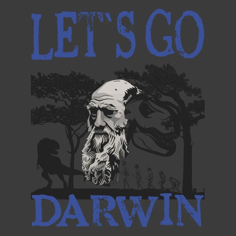 Idée cadeau textile Charles Darwin Evolution