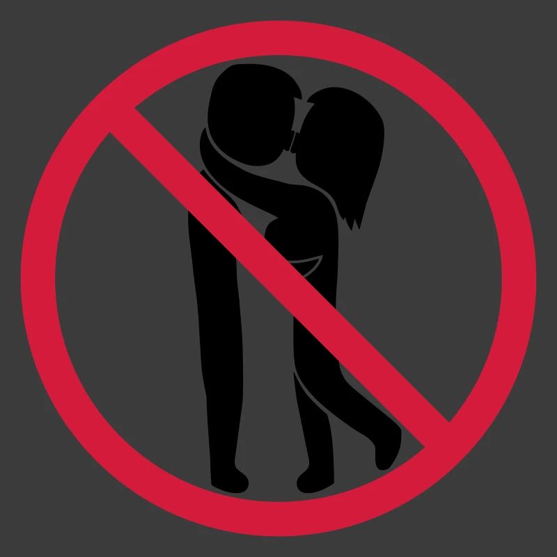 Signe interdit de baiser