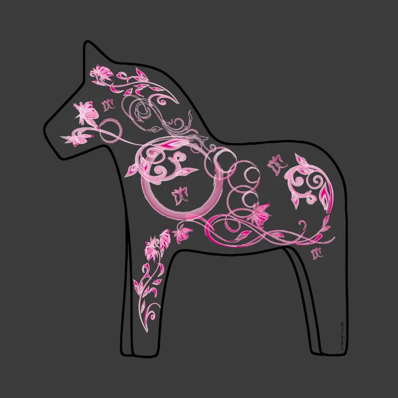 Dala Pferd Pink