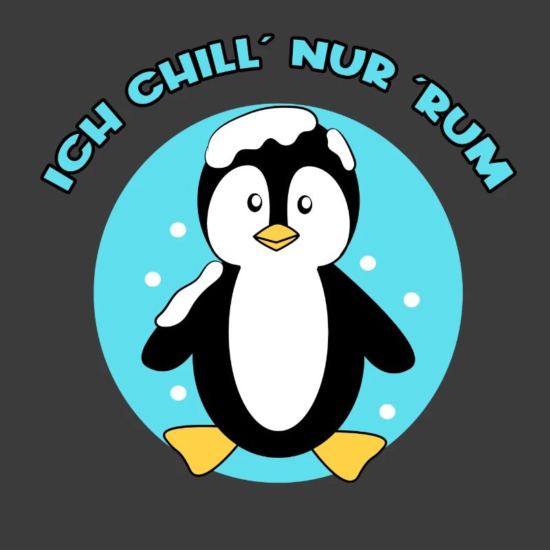 Süß Pinguin Seevogel Arktis Tier Schnee Vogel Eis