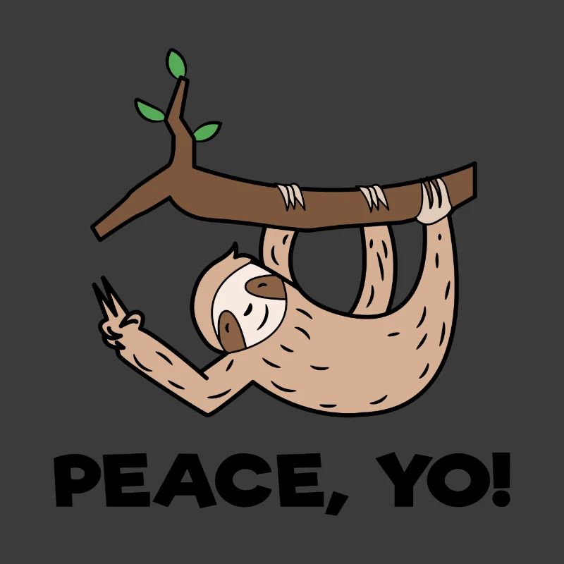 Faultier Hängematte Cool Statement Urwaldbewohner