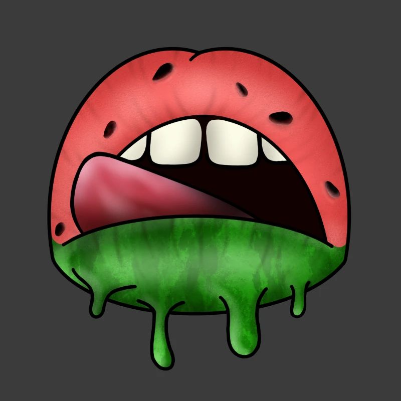 Lèvres de pastèque