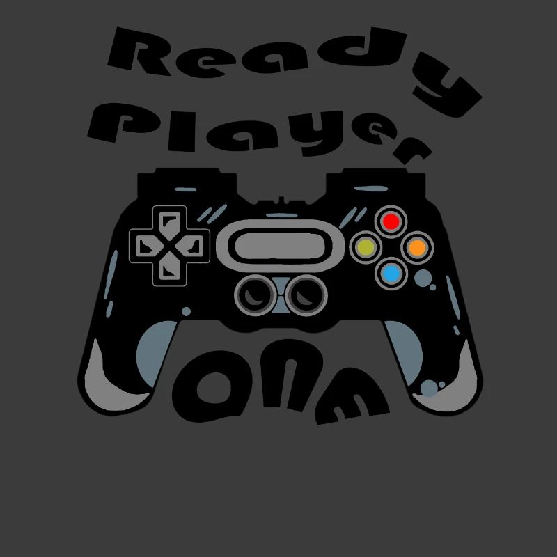 Retro-Controller Silhouette