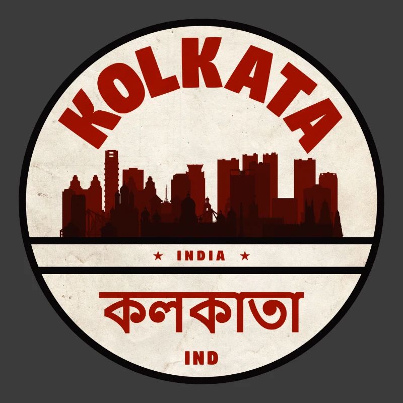 Kolkata Skyline Emblem