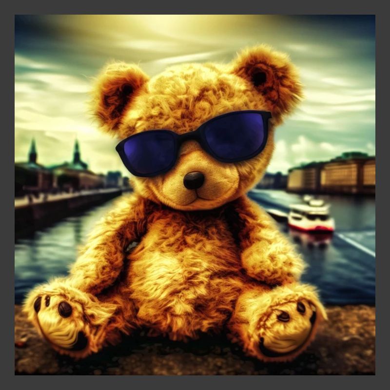 Teddy in Hamburg