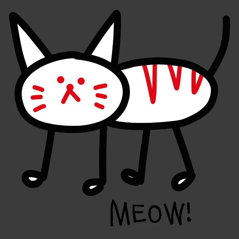 Miaou! blanc
