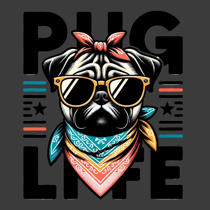 Pug Life Hund