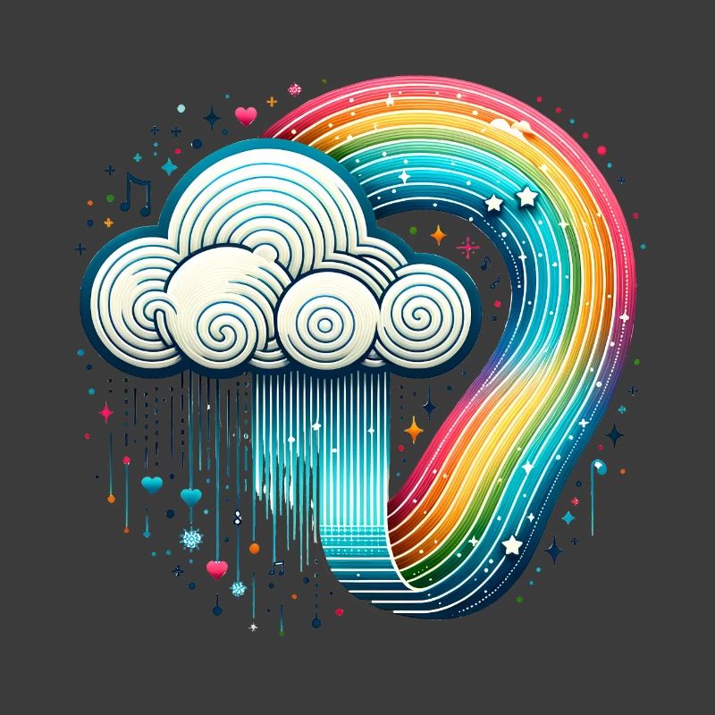 Regenbogen Wolke