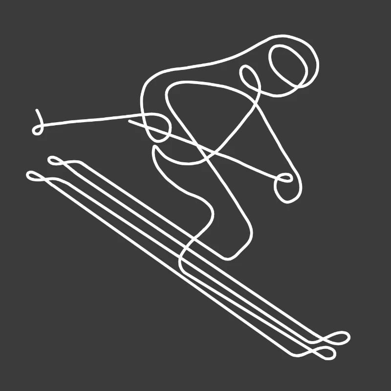 Skifahrer