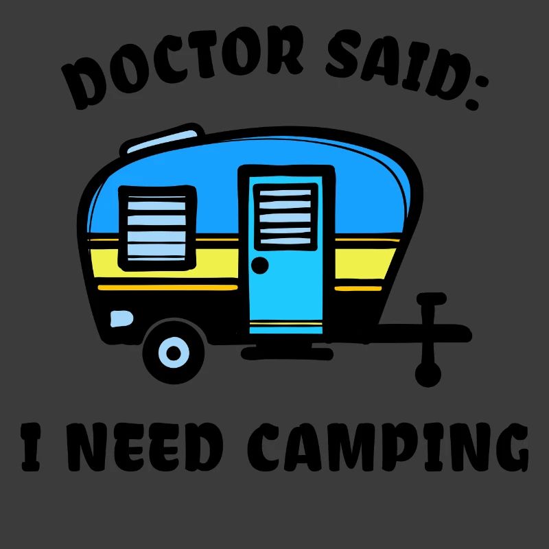 Camper Camping Motorhome Statement Hiker