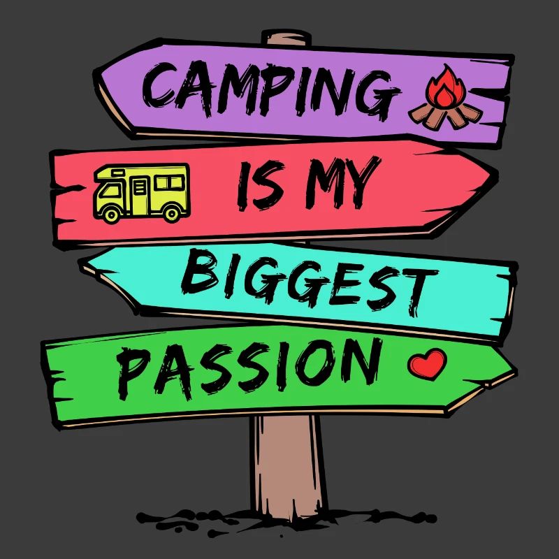 Déclaration de camping Caravane Camper Vacances Randonneurs