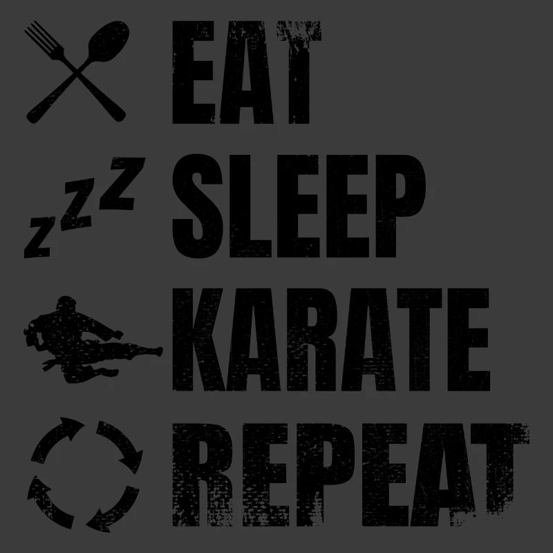 Routine de karatéka