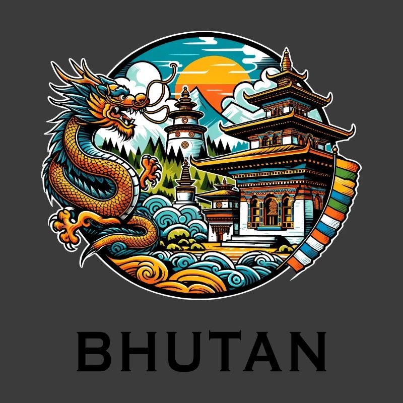 Bhutan Drache Himalaya Thimphu