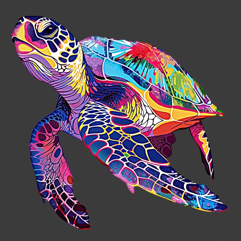 Turtle rainbow