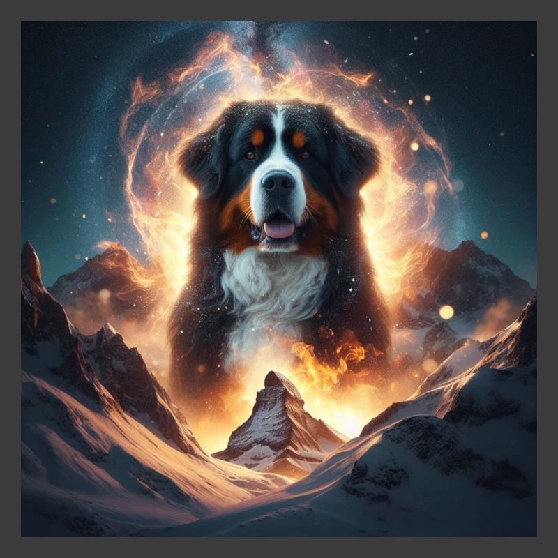 Bernese mountain dog
